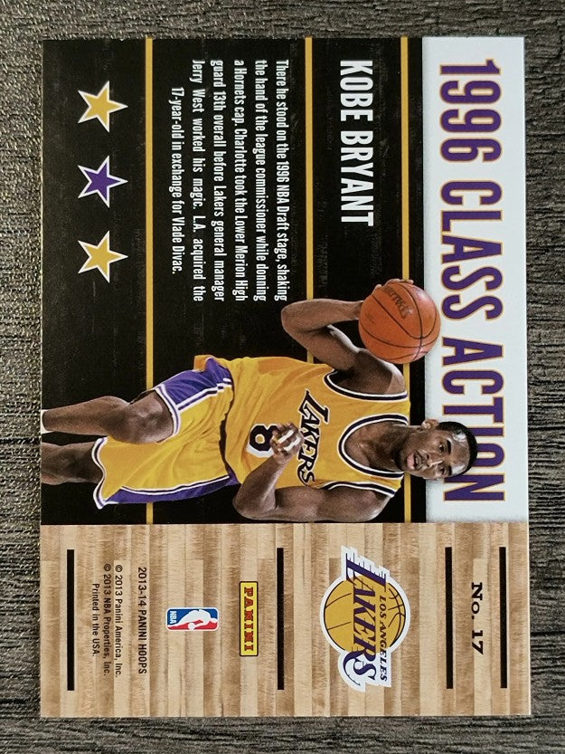 2013-14 Hoops Class Action #17 Kobe Bryant