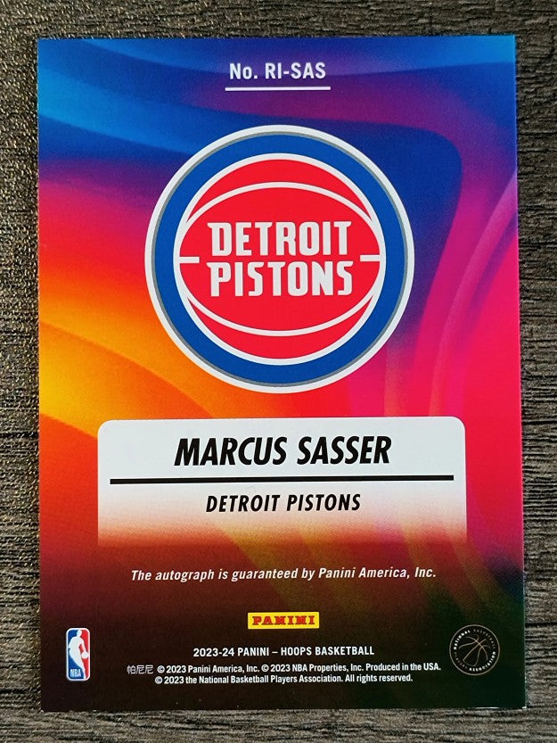 2023-24 Hoops Rookie Ink #29 Marcus Sasser