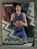 2023-24 Panini Prizm Draft Picks Fearless #1 Victor Wembanyama