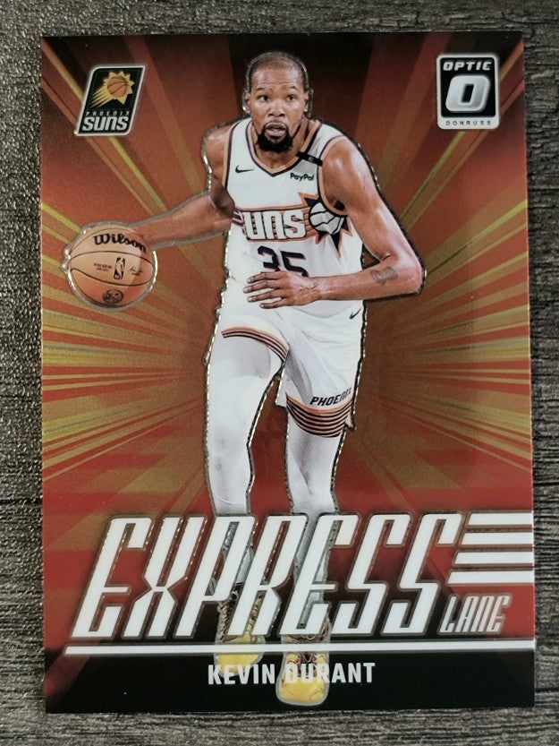 2024-25 Donruss Optic Express Lane #18 Kevin Durant