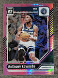 2024-25 Donruss Optic Hyper Pink #31 Anthony Edwards