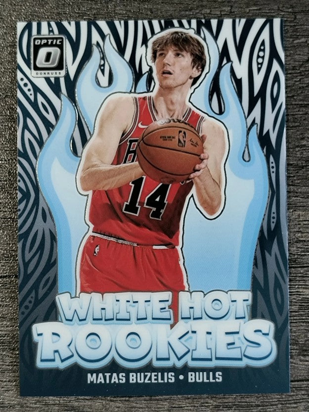 2024-25 Donruss Optic White Hot Rookies #10 Matas Buzelis