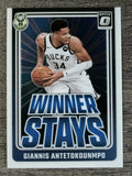 2024-25 Donruss Optic Winner Stays #4 Giannis Antetokounmpo