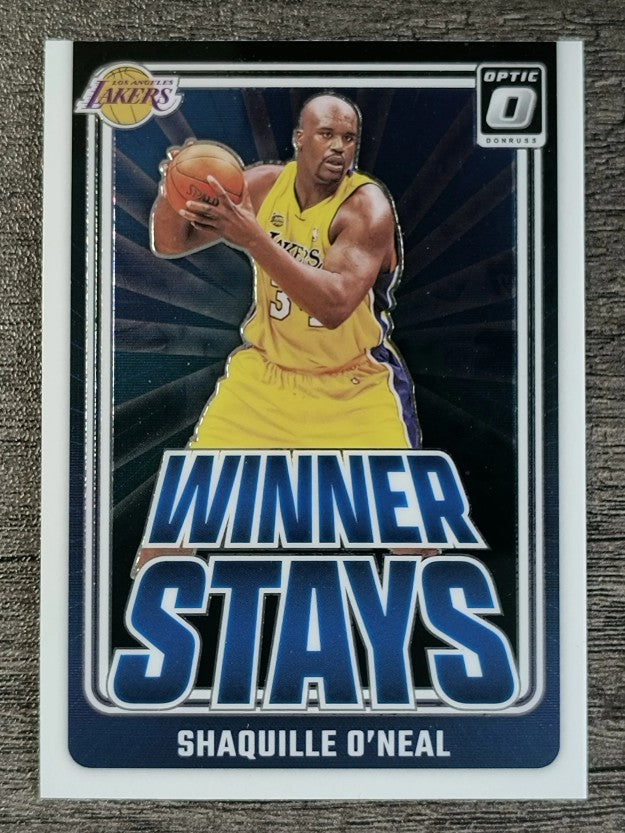 2024-25 Donruss Optic Winner Stays #11 Shaquille O'Neal
