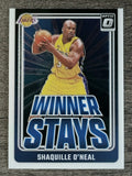 2024-25 Donruss Optic Winner Stays #11 Shaquille O'Neal