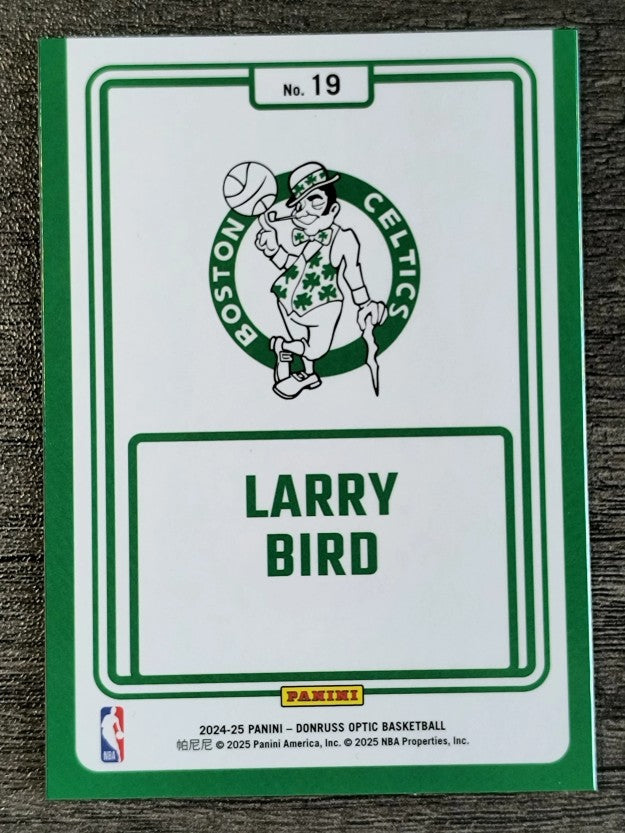 2024-25 Donruss Optic Winner Stays #19 Larry Bird