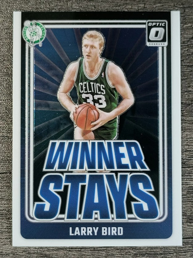 2024-25 Donruss Optic Winner Stays #19 Larry Bird