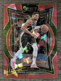 2024-25 Select Red Cracked Ice Prizms #43 Giannis Antetokounmpo