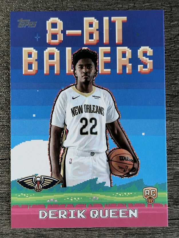 2025-26 Topps 8-Bit Ballers #8B39 Derik Queen