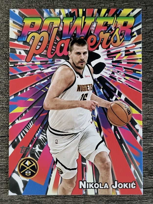 2025-26 Topps Power Players #PP12 Nikola Jokic