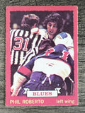 1973-74 O-Pee-Chee #3 Phil Roberto (VGEX)