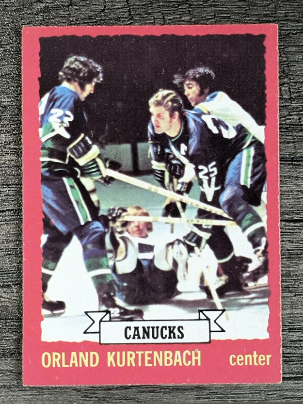 1973-74 O-Pee-Chee #4 Orland Kurtenbach (EXMT)