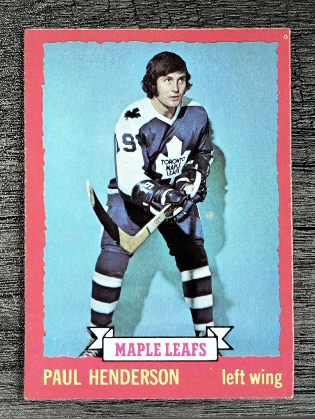 1973-74 O-Pee-Chee #7 Paul Henderson (EX)