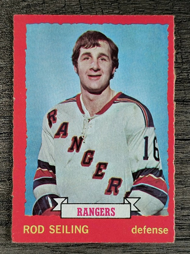 1973-74 O-Pee-Chee #9 Rod Seiling (EX)