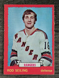 1973-74 O-Pee-Chee #9 Rod Seiling (EX)