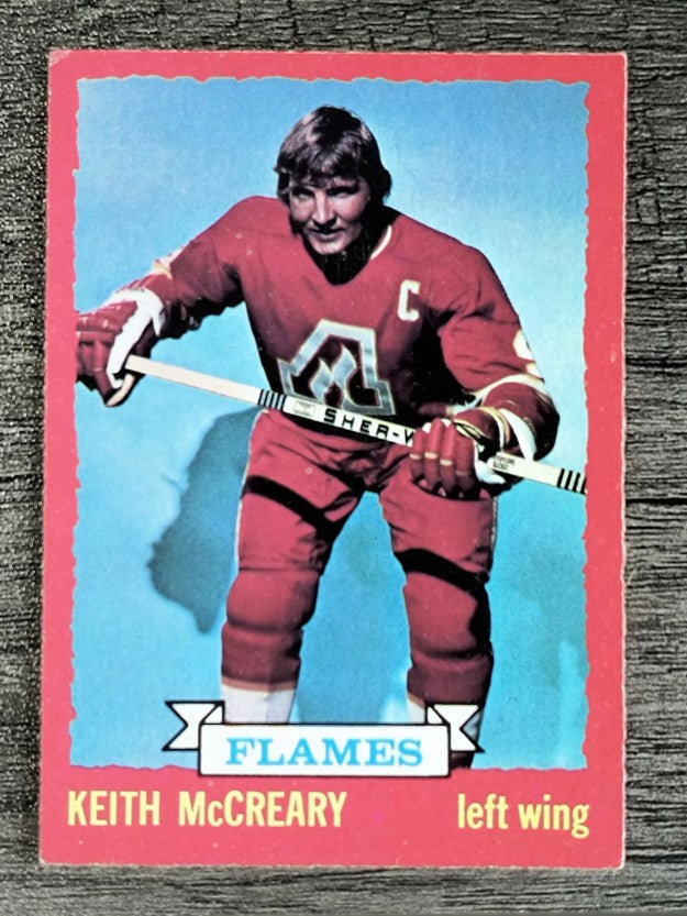 1973-74 O-Pee-Chee #13 Keith McCreary (EXMT)