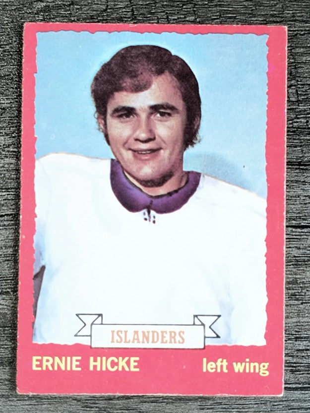 1973-74 O-Pee-Chee #18 Ernie Hicke (EX)