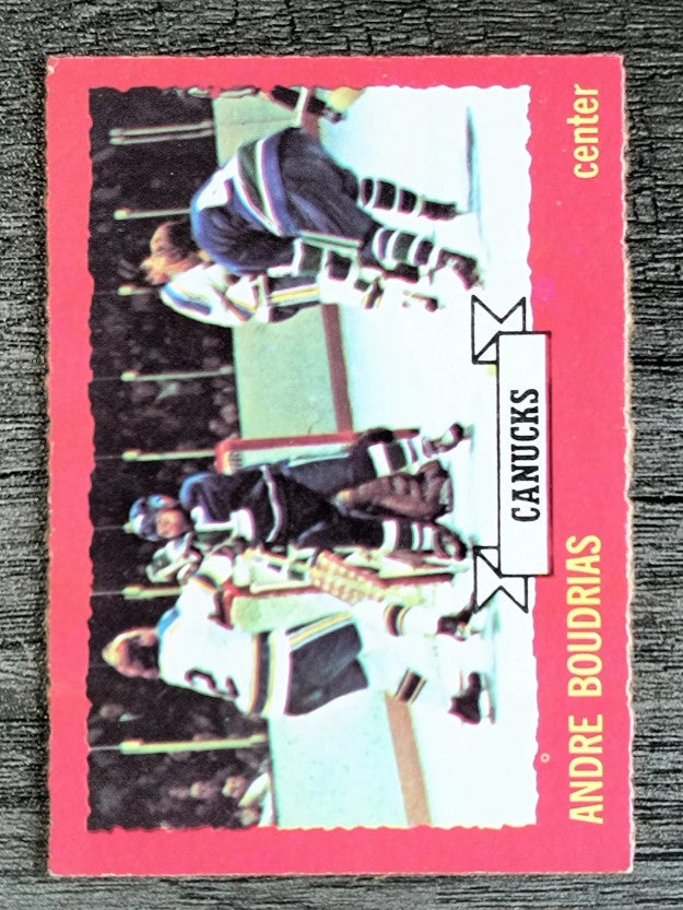 1973-74 O-Pee-Chee #19 Andre Boudrias (EX)