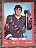 1973-74 O-Pee-Chee #25 Walt Tkaczuk (EX)
