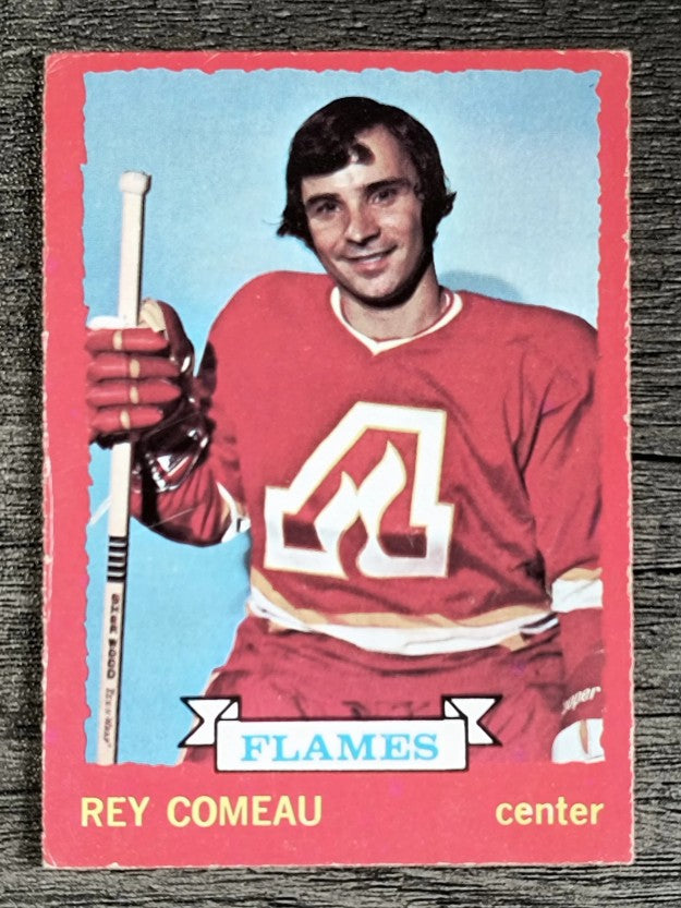 1973-74 O-Pee-Chee #29 Rey Comeau (VGEX)