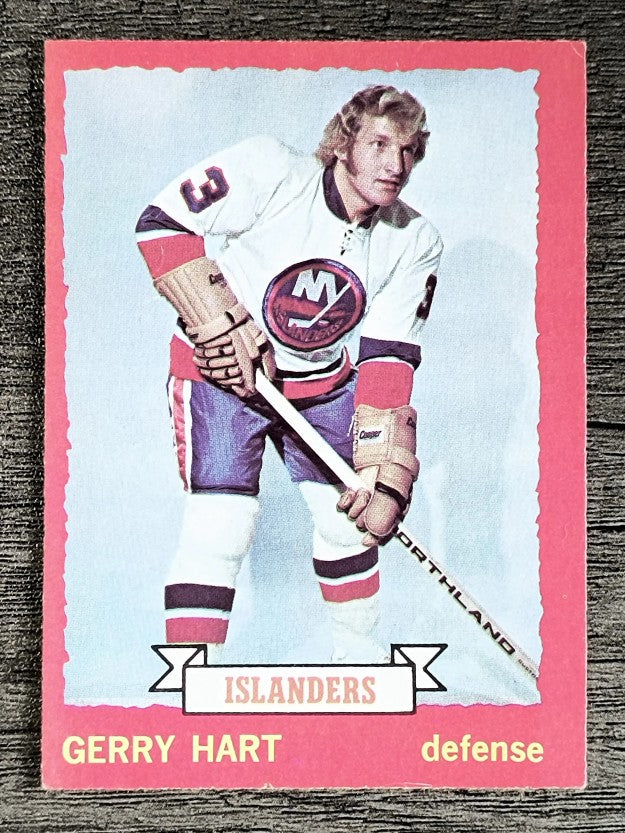 1973-74 O-Pee-Chee #34 Gerry Hart (EXMT)