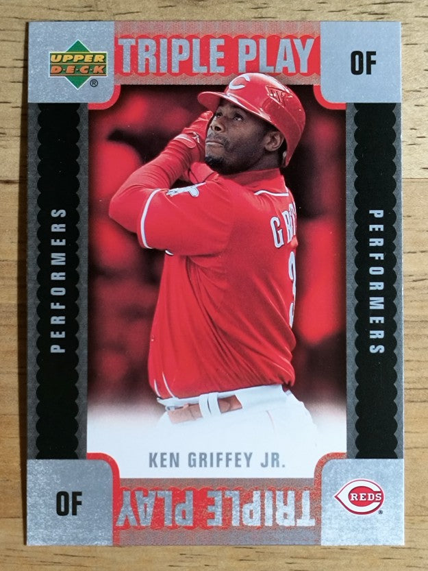 2007 Upper Deck Triple Play Performers #TPKG Ken Griffey Jr