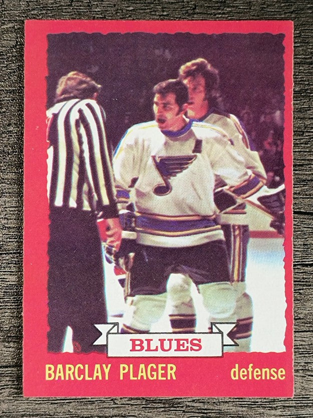 1973-74 O-Pee-Chee #47 Barclay Plager (EXMT)