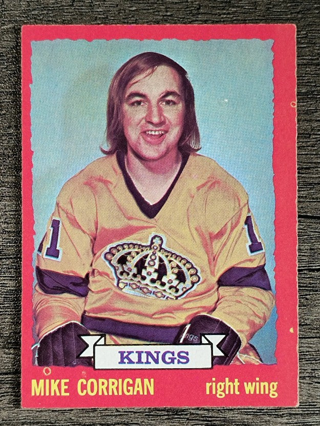 1973-74 O-Pee-Chee #48 Mike Corrigan (EXMT)
