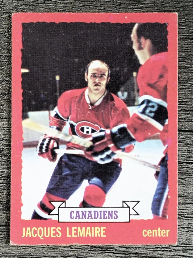 1973-74 O-Pee-Chee #56 Jacques Lemaire (EX)