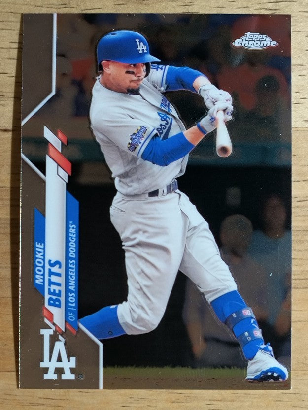2020 Topps Chrome #100 Mookie Betts