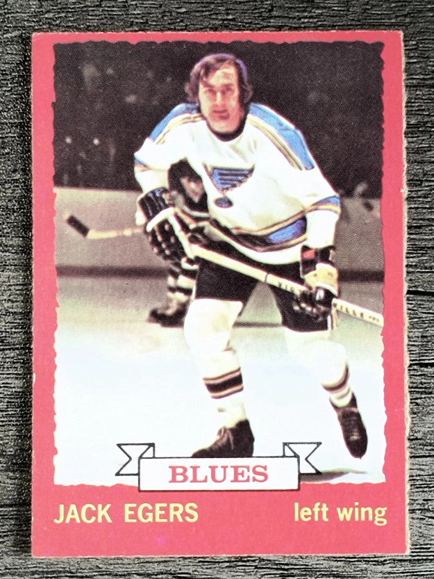 1973-74 O-Pee-Chee #79 Jack Egers (EX)