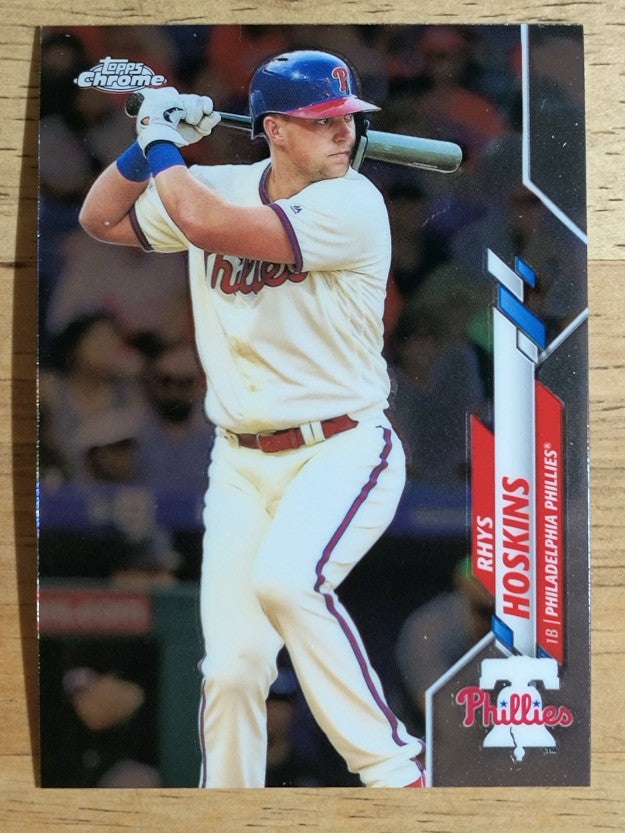 2020 Topps Chrome #184 Rhys Hoskins