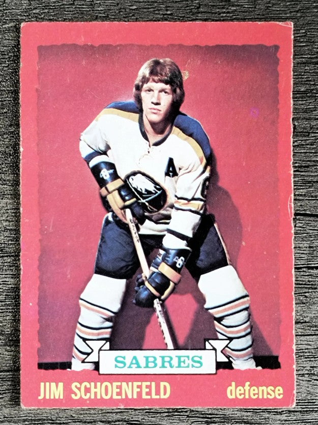 1973-74 O-Pee-Chee #86 Jim Schoenfeld (VGEX)