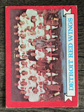 1973-74 O-Pee-Chee #97 Red Wings Team (EX)