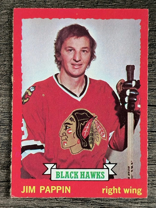 1973-74 O-Pee-Chee #112 Jim Pappin (EXMT)