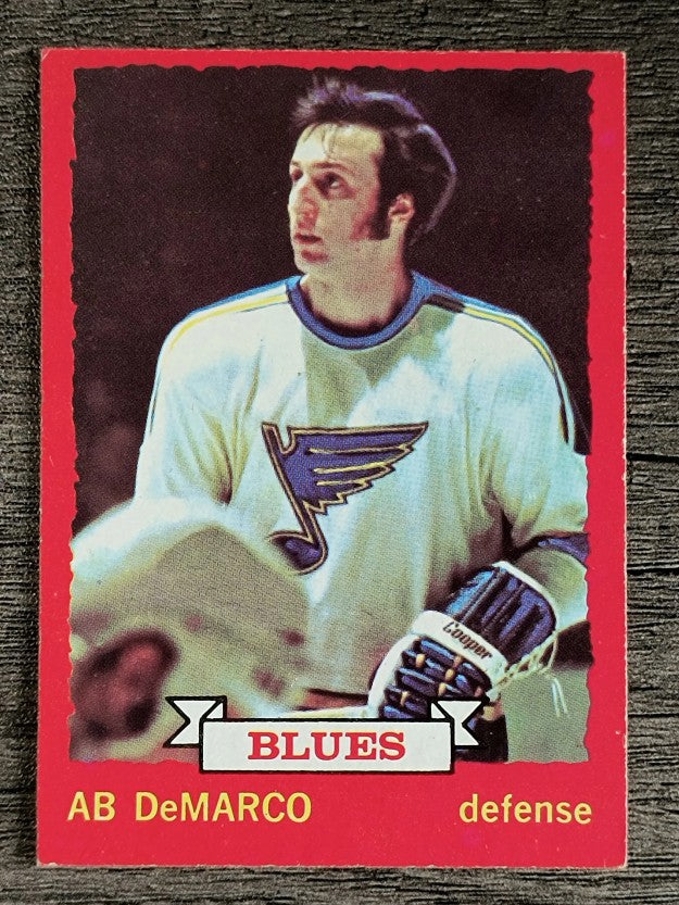 1973-74 O-Pee-Chee #118 Ab DeMarco (EXMT)