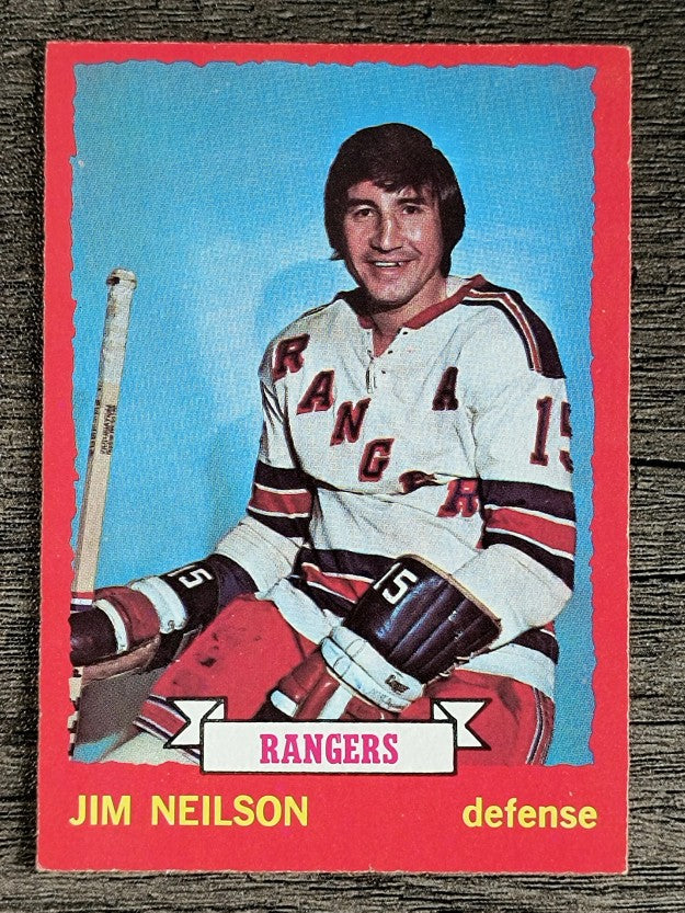 1973-74 O-Pee-Chee #123 Jim Neilson (NM)
