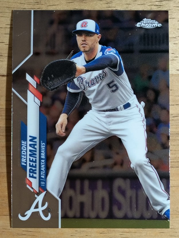 2020 Topps Chrome #131 Freddie Freeman