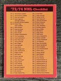 1973-74 O-Pee-Chee #129 Checklist 2 (EX)