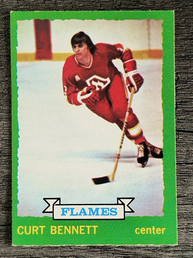 1973-74 O-Pee-Chee #149 Curt Bennett RC (EX)