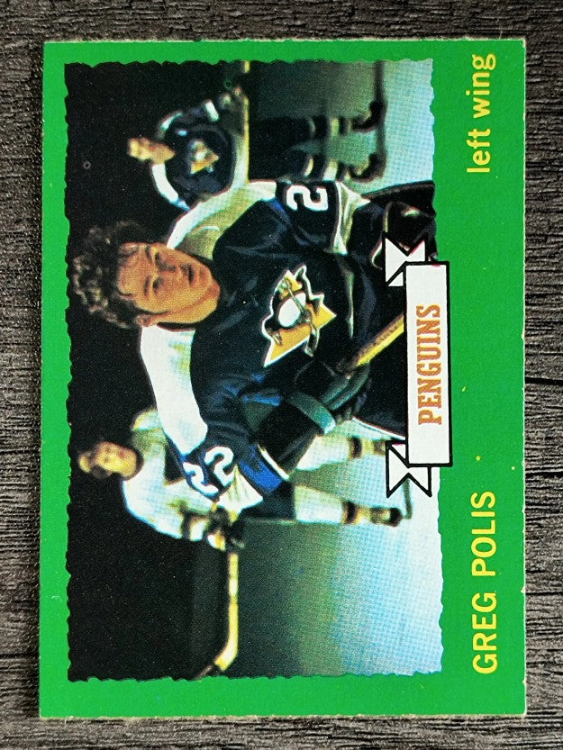 1973-74 O-Pee-Chee #176 Greg Polis (NM)