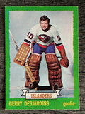 1973-74 O-Pee-Chee #178 Gerry Desjardins (EXMT)