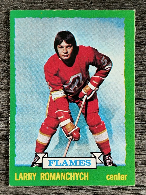 1973-74 O-Pee-Chee #185 Larry Romanchych RC (EX)