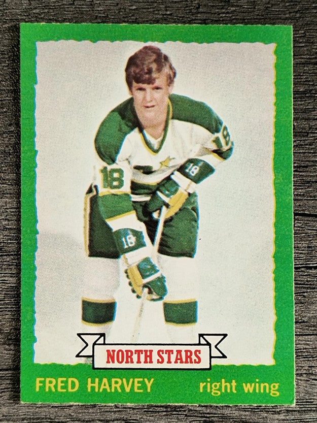 1973-74 O-Pee-Chee #190 Fred Harvey (NM)