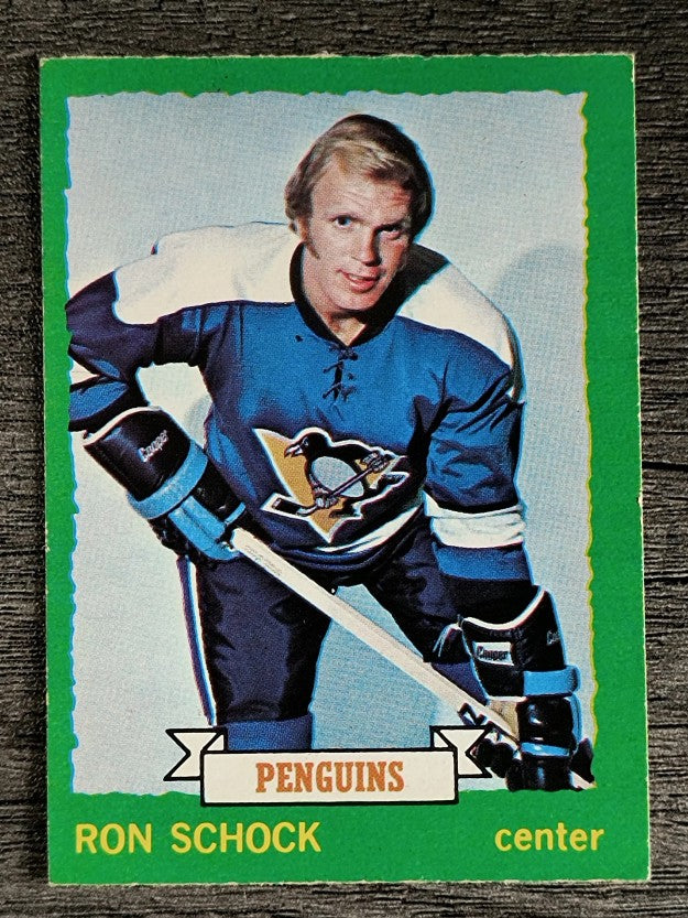 1973-74 O-Pee-Chee #200 Ron Schock (EXMT)