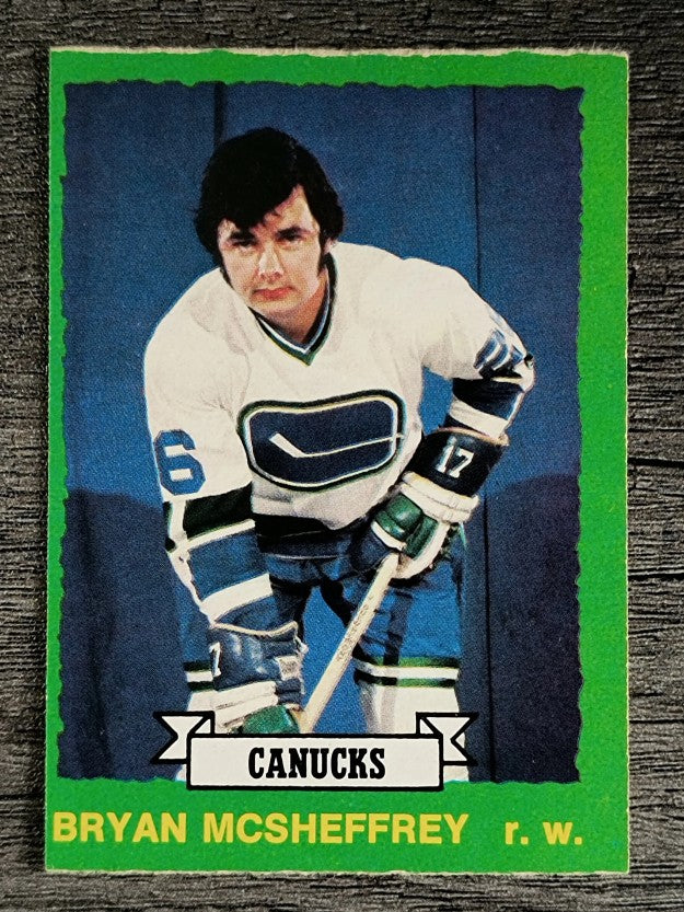 1973-74 O-Pee-Chee #219 Bryan McSheffrey RC (EX)