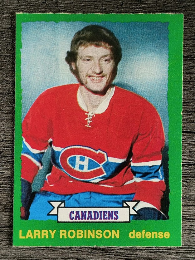 1973-74 O-Pee-Chee #237 Larry Robinson RC (EXMT)