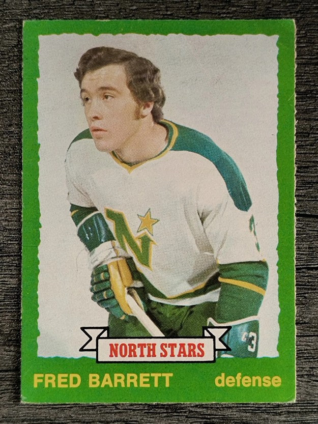 1973-74 O-Pee-Chee #264 Fred Barrett (VGEX)