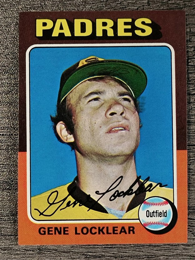 1975 Topps Mini #13 Gene Locklear RC (NM)