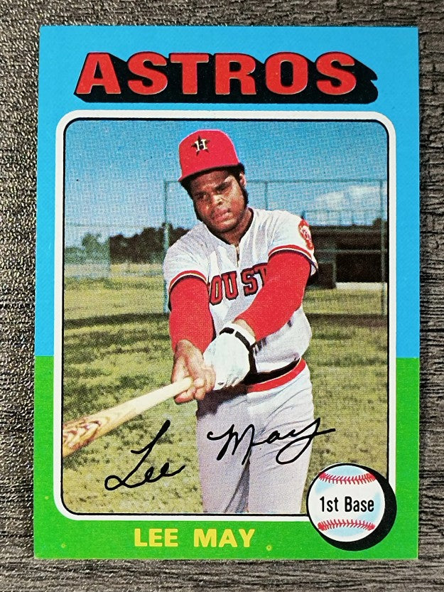 1975 Topps Mini #25 Lee May (NMMT)